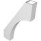 Ekena Millwork 4-in. W x 20-in. D x 32-in. H Westlake Architectural Grade PVC Knee Brace BRCP04X20X32WTL - alternate 3